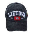 Juoda kepurė su snapeliu Lietuva 1009